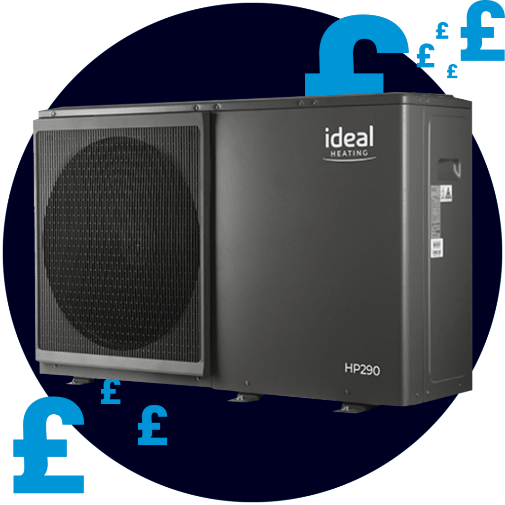 Ideal Heating HP290 Monobloc Air Source Heat Pump